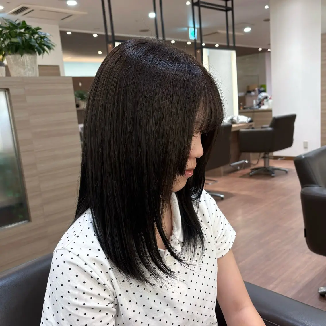 セミロング カラー ダークグレー ダークグレージュ グレージュ 🍒SOCIE KIMURA🍒のヘアスタイル