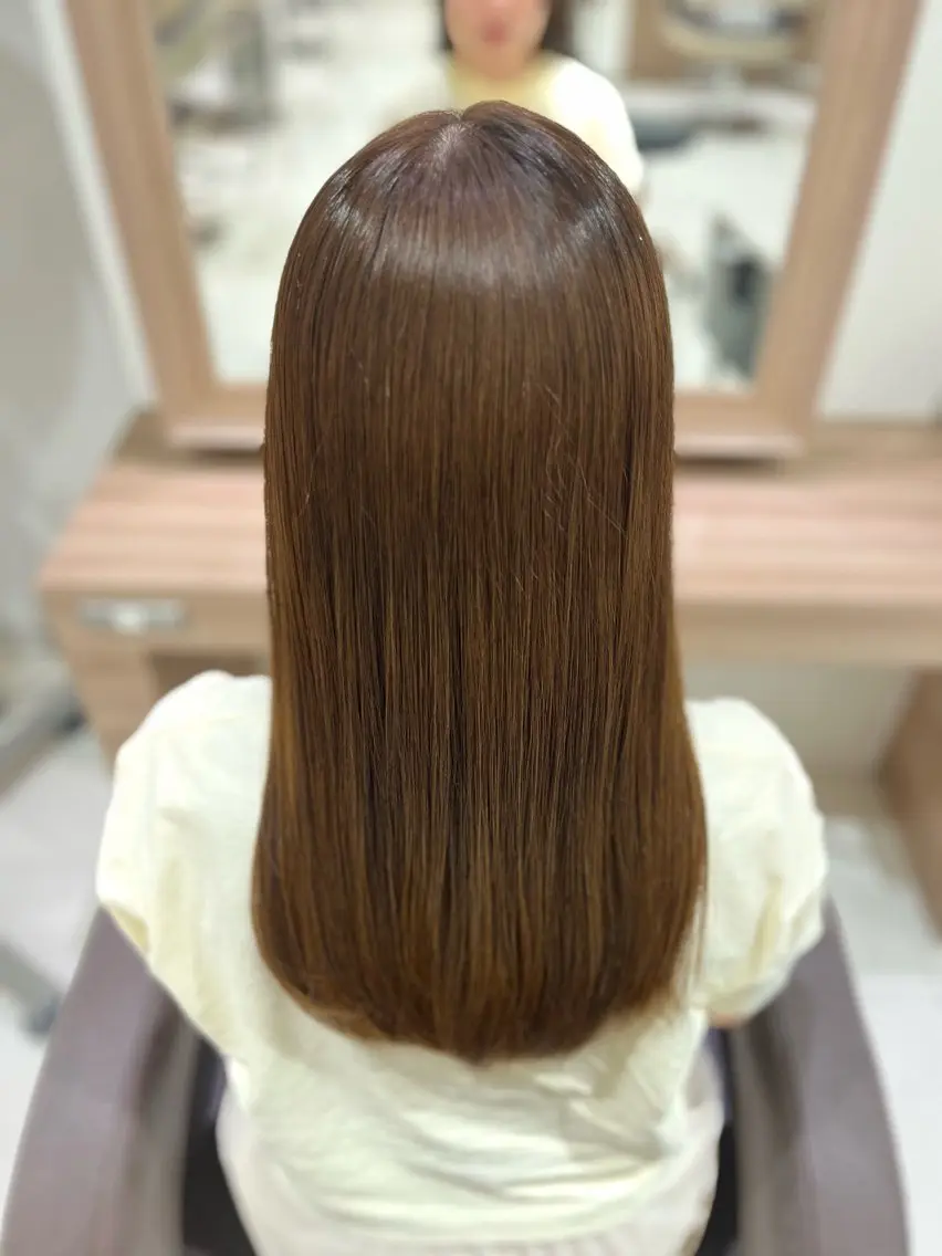 ロング カラー トリートメント ヘアカラー ❄️モデル募集中❄️ ️🫧Ｈａｒｕ🫧のヘアスタイル