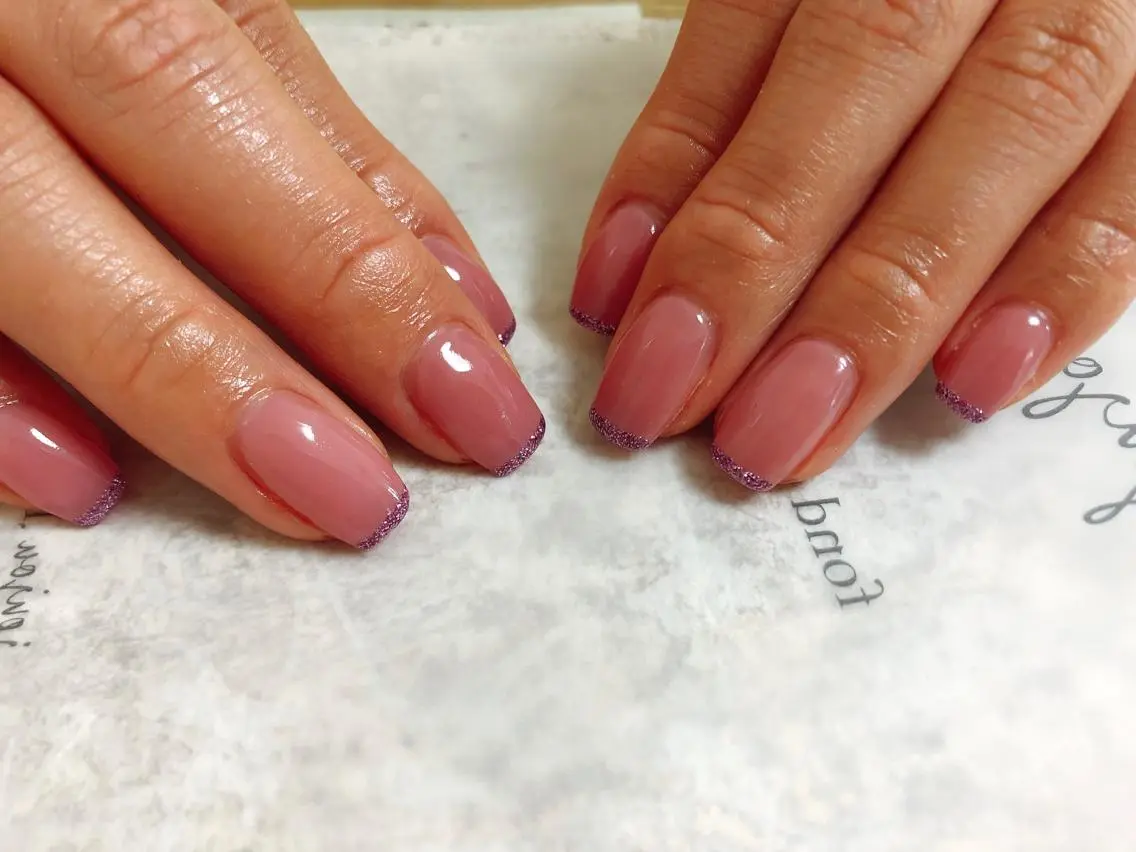 ネイル スクエアネイル kiki nail &brow二子玉川のネイルデザイン