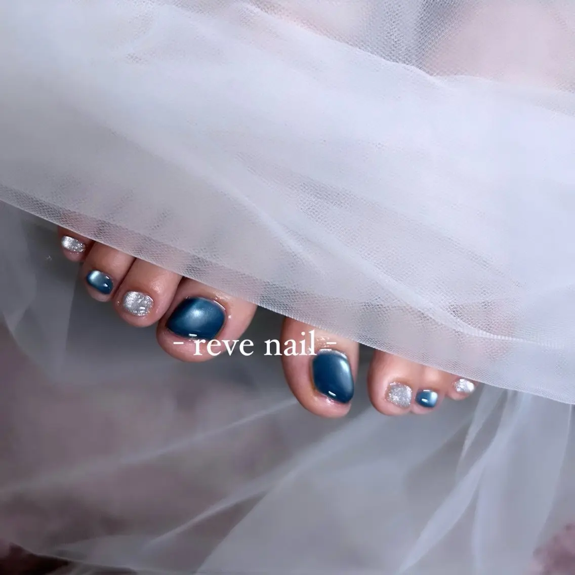 ネイル フットネイル 門真市 三ツ島 reve nailのネイルデザイン