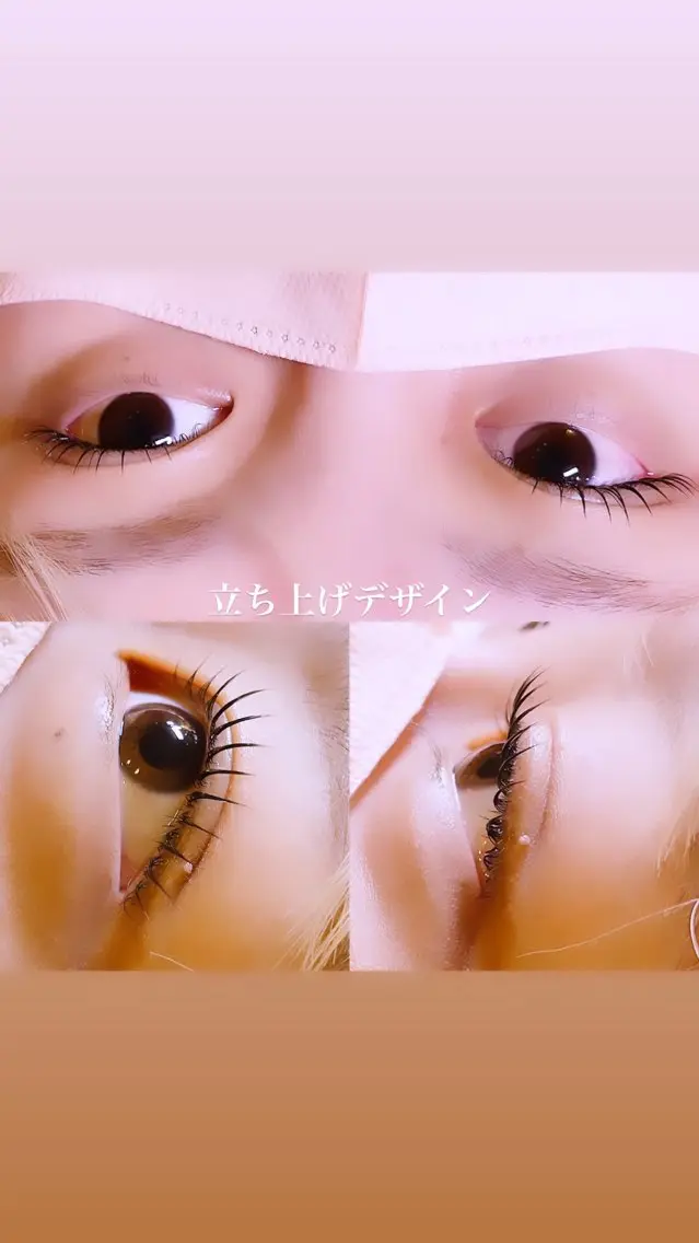 マツエク・マツパ パリジェンヌラッシュリフト 一重×まつ毛パーマ ロニセラ アイラッシュのマツエク・マツパデザイン