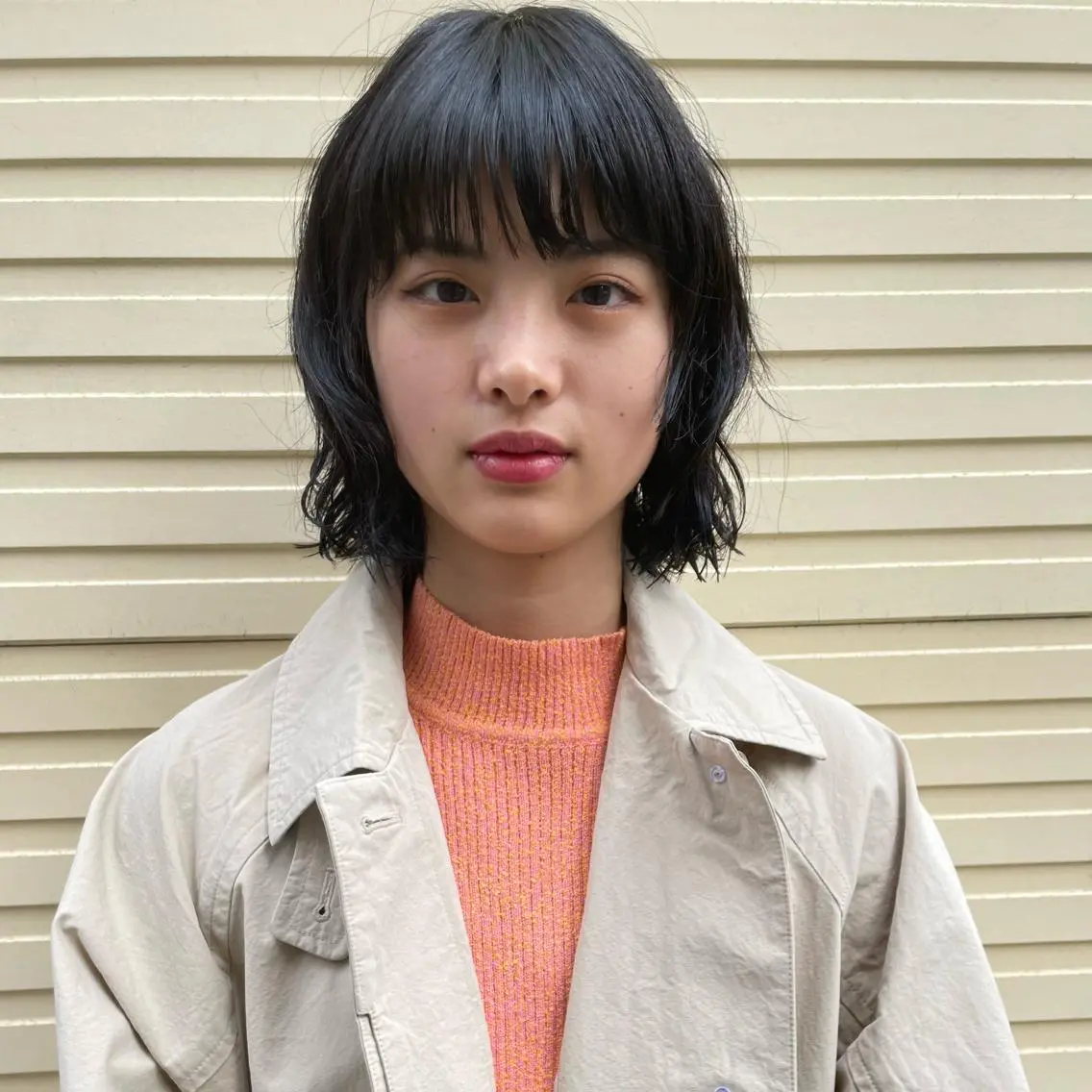 ショート パーマ カット パーマ トリートメント ホリケ アオイのヘアスタイル