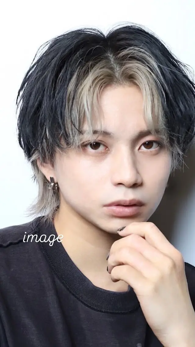 カラー メンズ メンズ特化 韓国ヘア 心斎橋/吉本大地のヘアスタイル