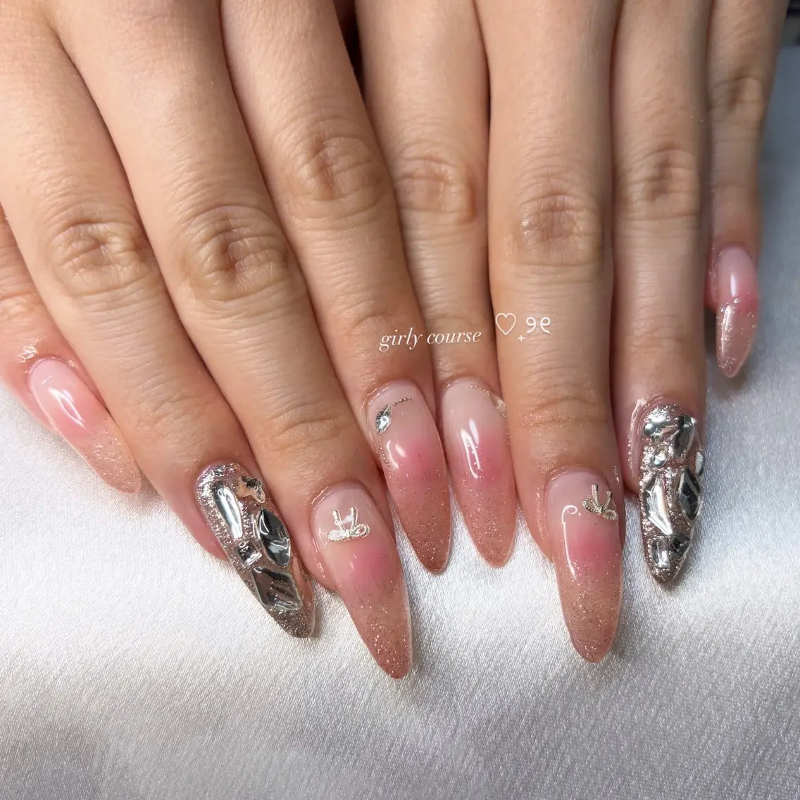 ロング ハンドネイル soin.nail aiのネイルデザイン