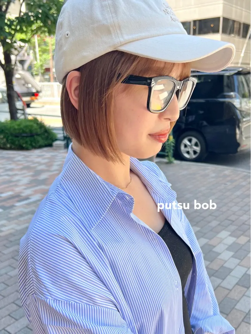 ショート カラー カット ヘアカラー トリートメント 赤み消し/透明感 🪽◝✩ 武者春花のヘアスタイル