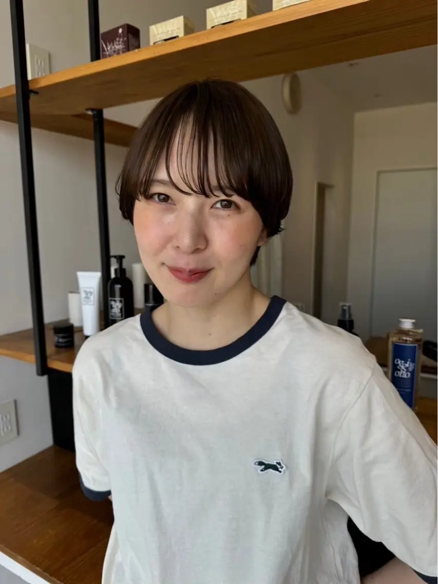 ショート Riko/カット モデル 募集中のヘアスタイル