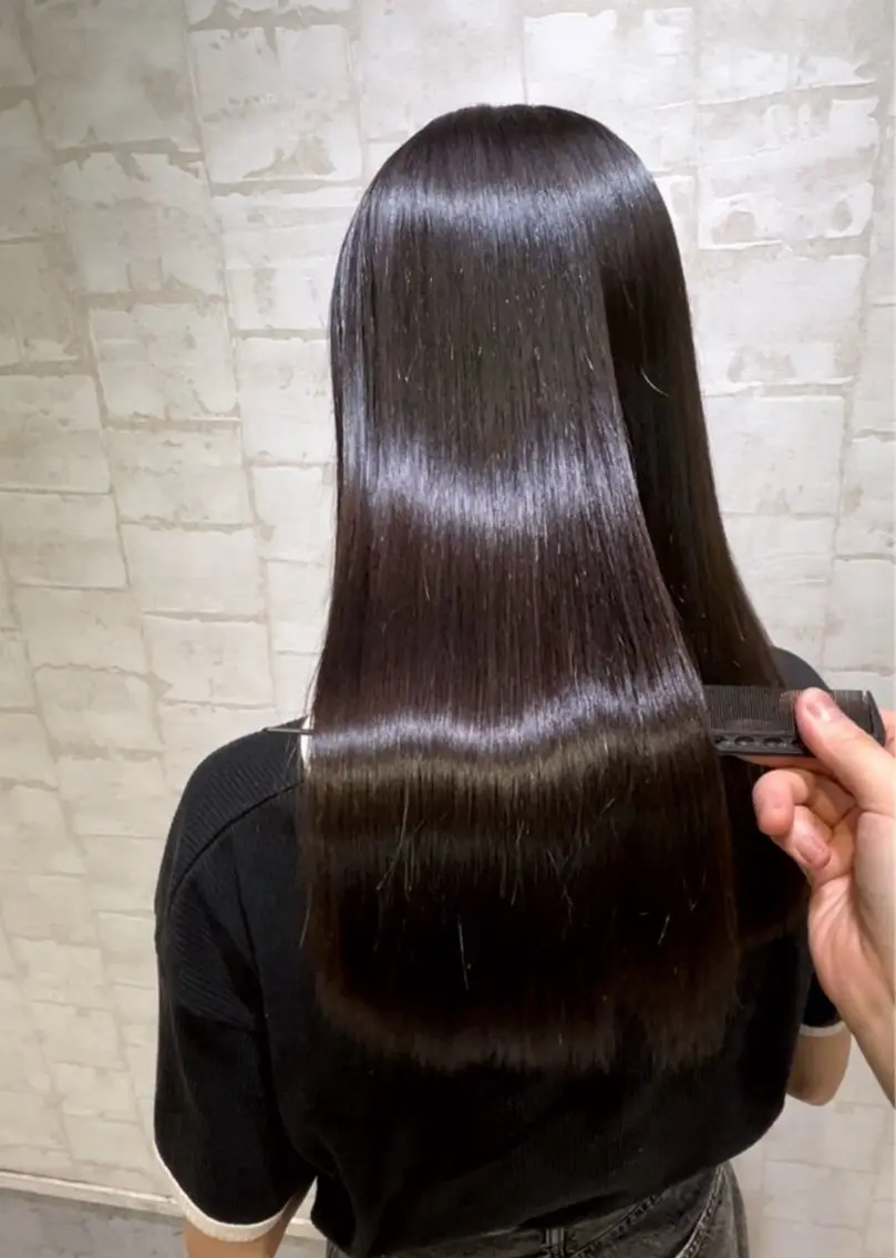 セミロング ✨髪質改善カラー✨ ななみのヘアスタイル