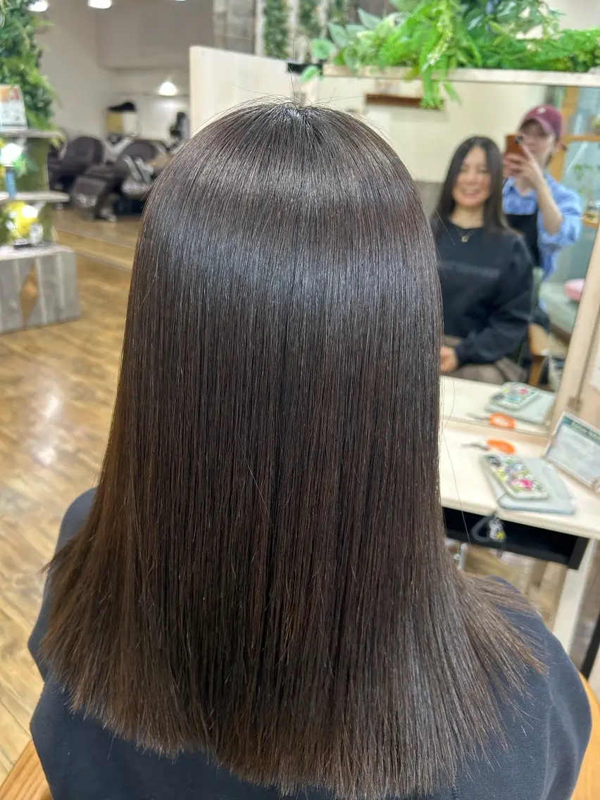 セミロング 遠山 大智のヘアスタイル