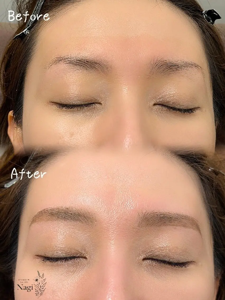 【初回女性限定】ブロウリフト(眉毛WAX、メイク込み)お手入れブラシ付き🌷の写真