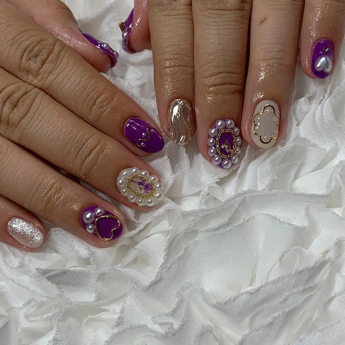ネイル ハンドネイル ハンドケア lylynail YUUKAのネイルデザイン