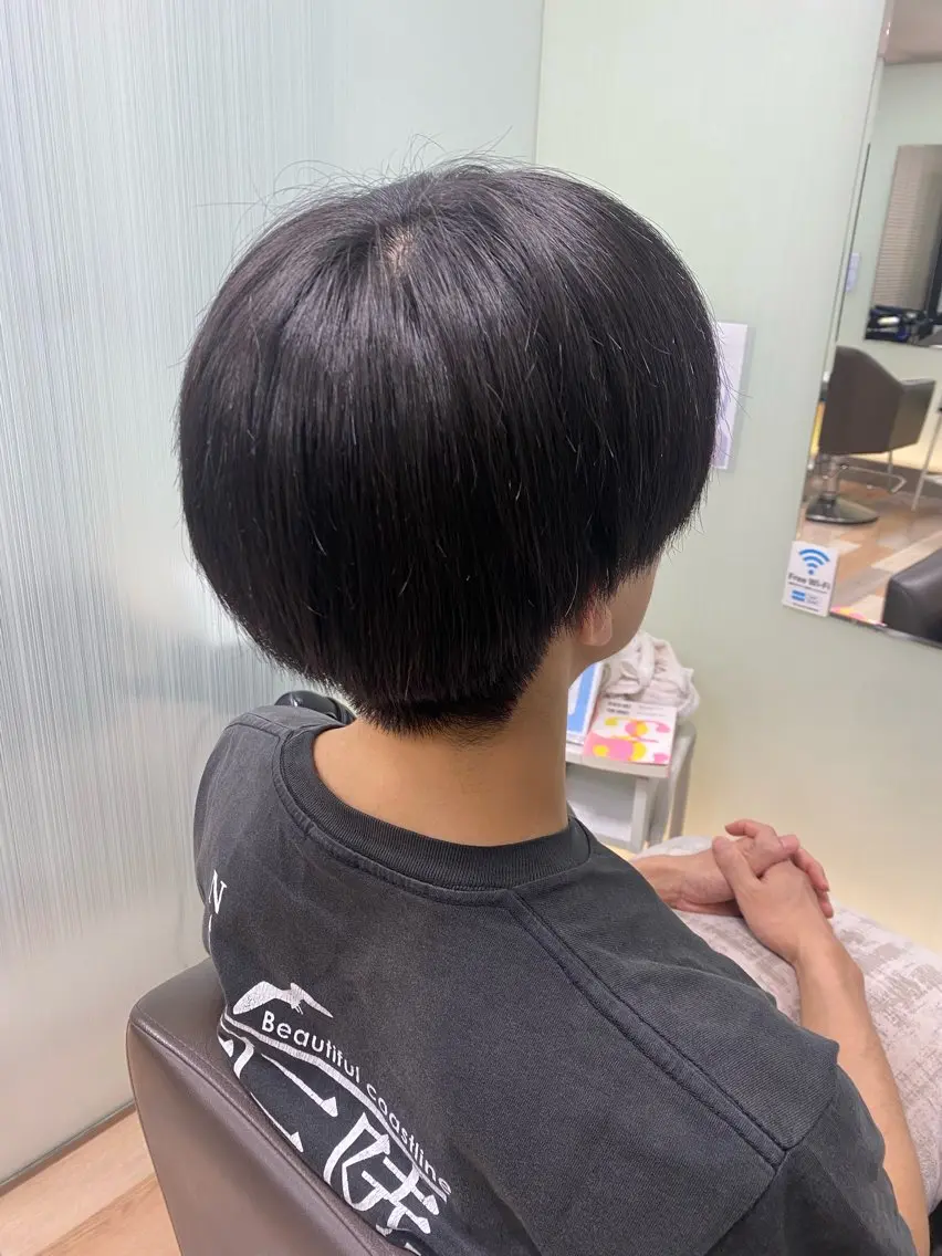メンズ カラー/カットモデル 東 ゆきののヘアスタイル