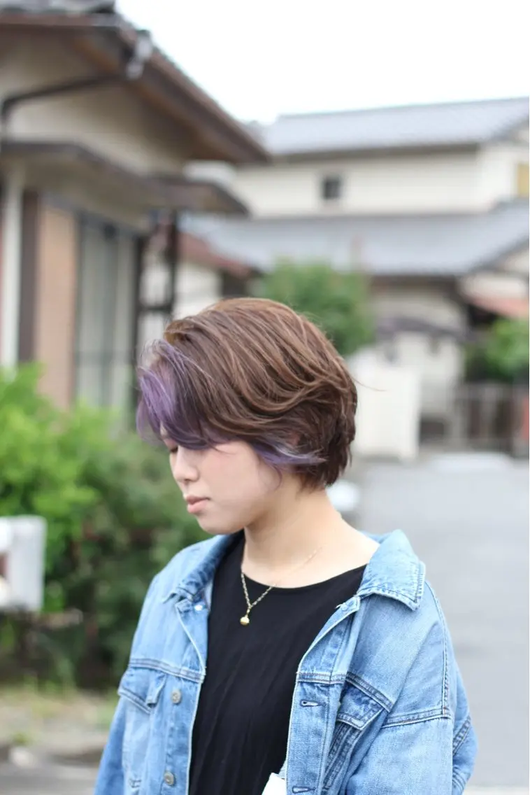 ショート 下野 悠也のヘアスタイル