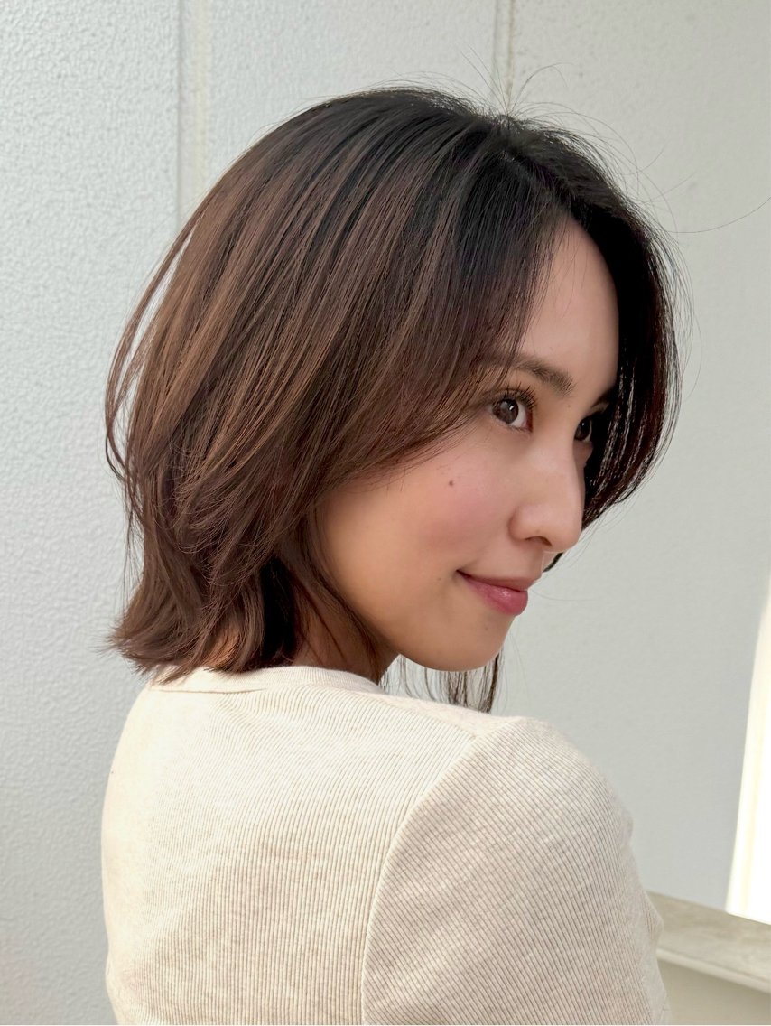 超音波&TOKIOLIMITEDトリートメント+似合わせカット+カラー💝の写真