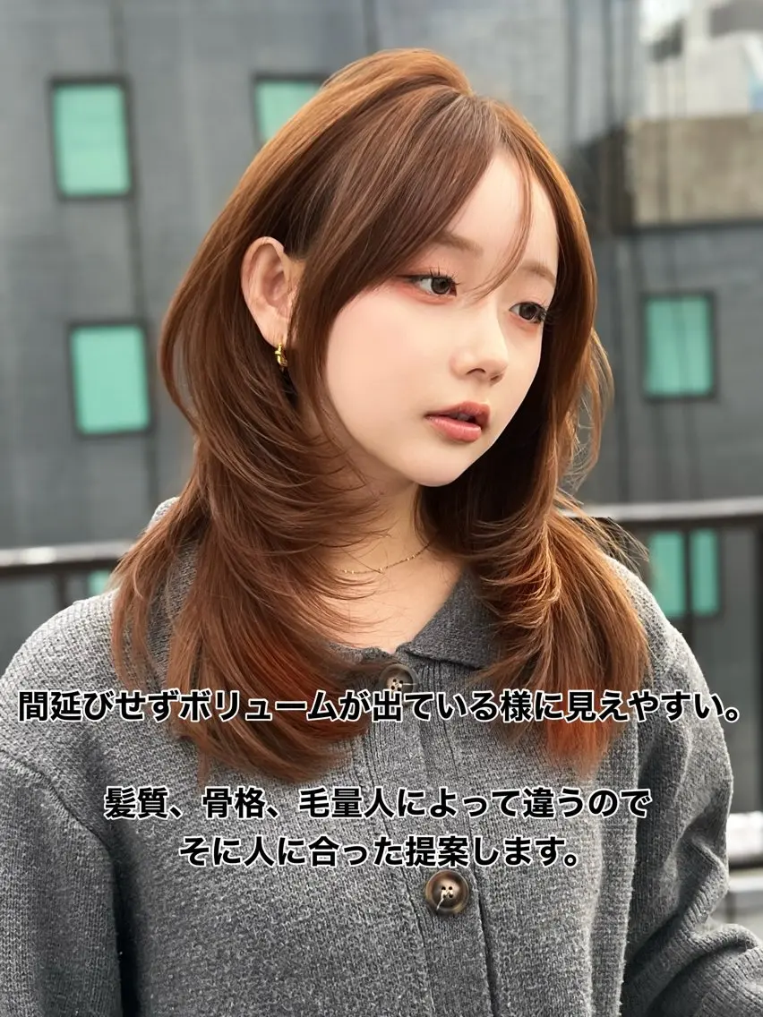 ロング カラー ベージュカラー ブリーチ 透明感カラー くびれヘア 韓国風ヘア カット ヘアカラー トリートメント ヘッドスパ 盛れるベージュ✨韓国 レイヤーkanatoのヘアスタイル