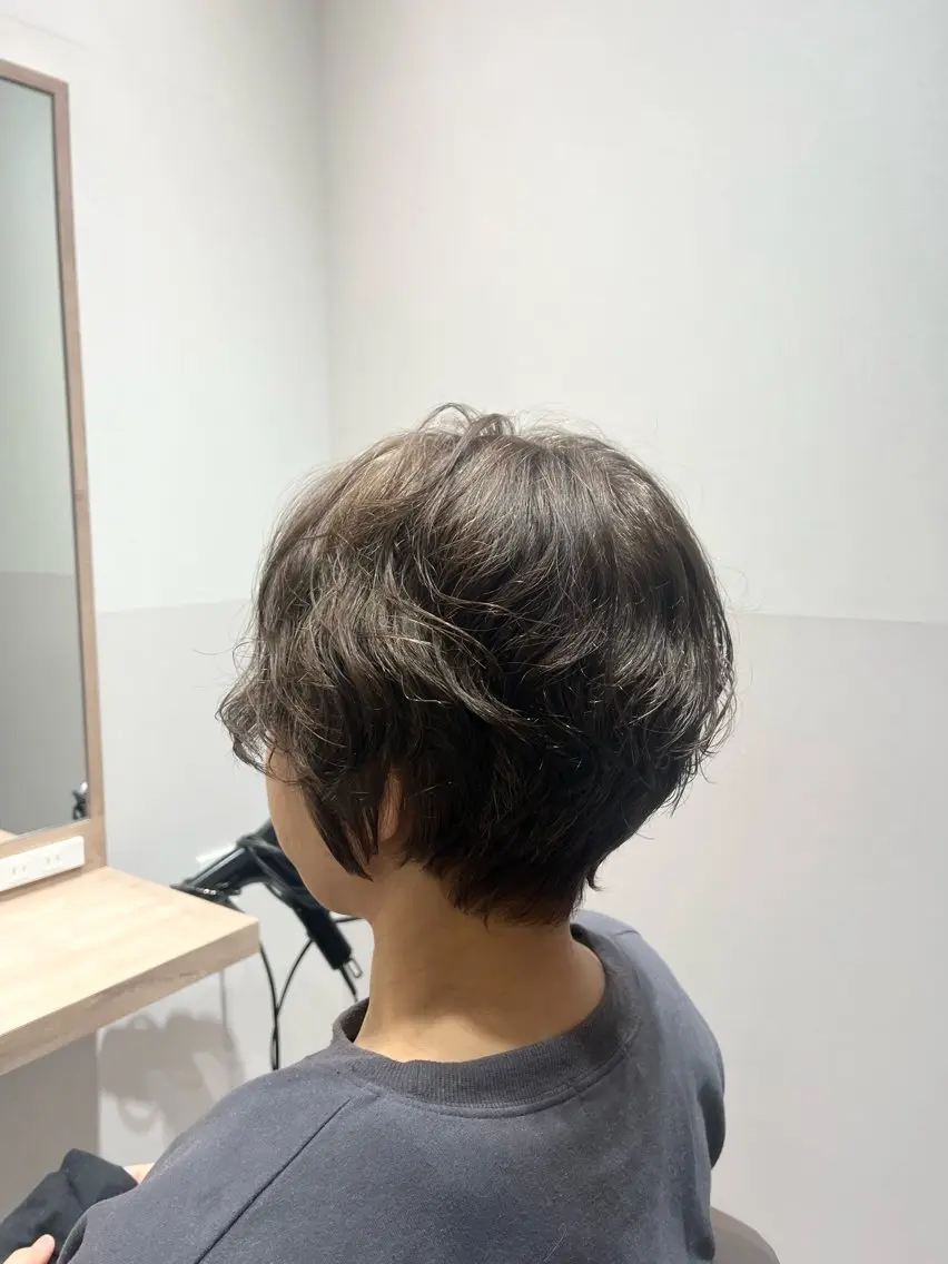 ショート ショートヘア カット ヘアカラー トリートメント 大宮レイヤーカット× 透明感カラー　rioのヘアスタイル