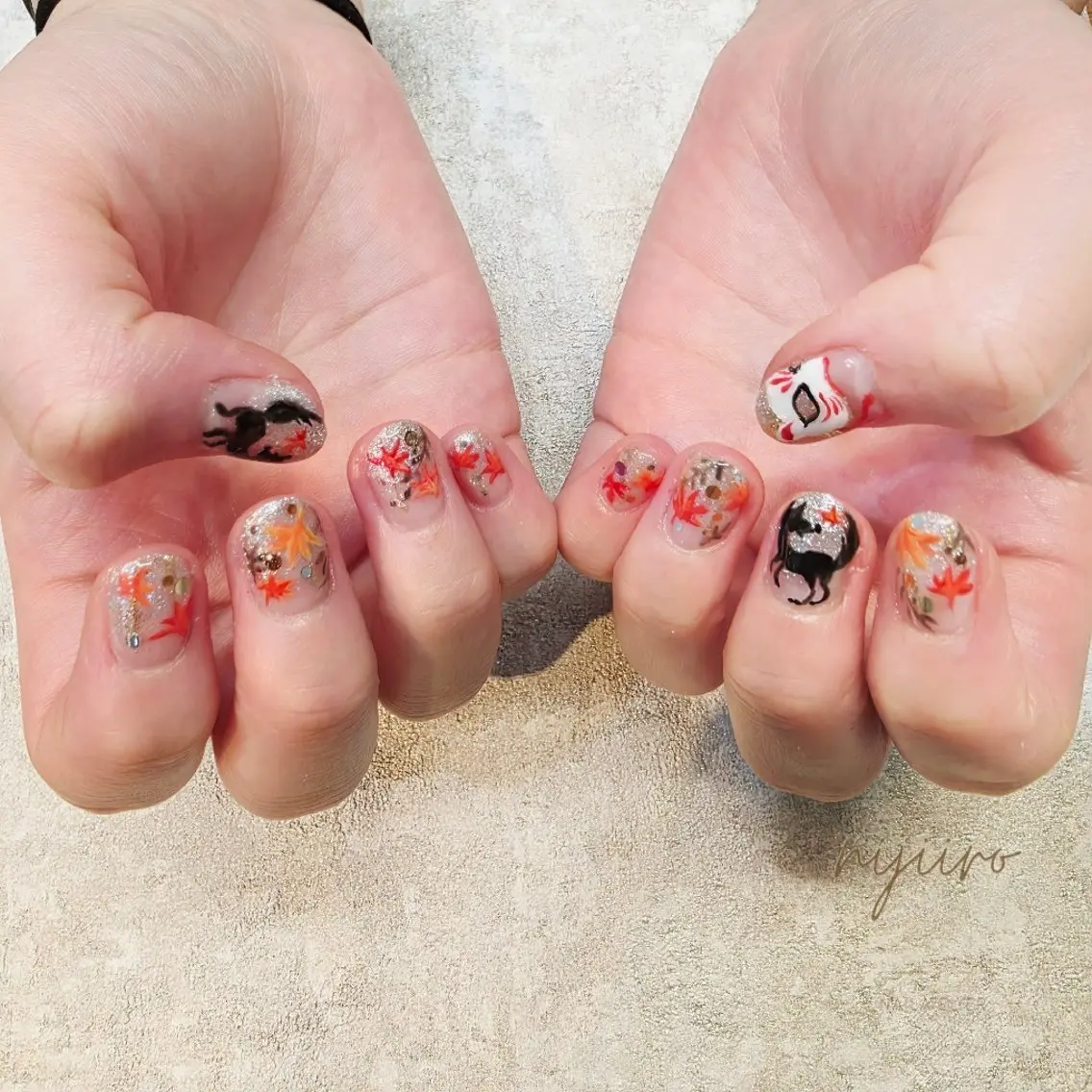 ネイル ハンドネイル nijiiro🌈 サトウのネイルデザイン
