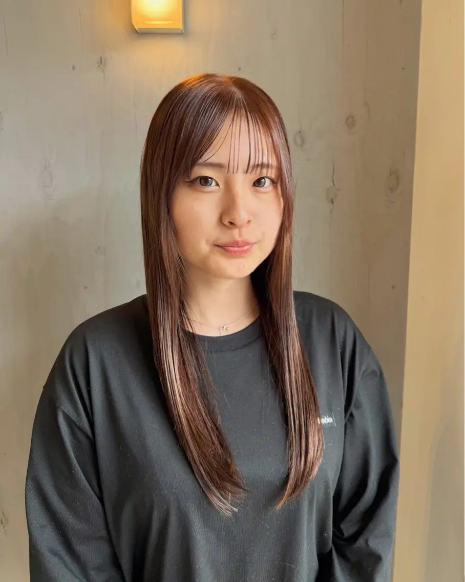 「ミニモ限定！」透明感カラー+髪質改善トリートメント(ベーシックコース)+カット✨の写真