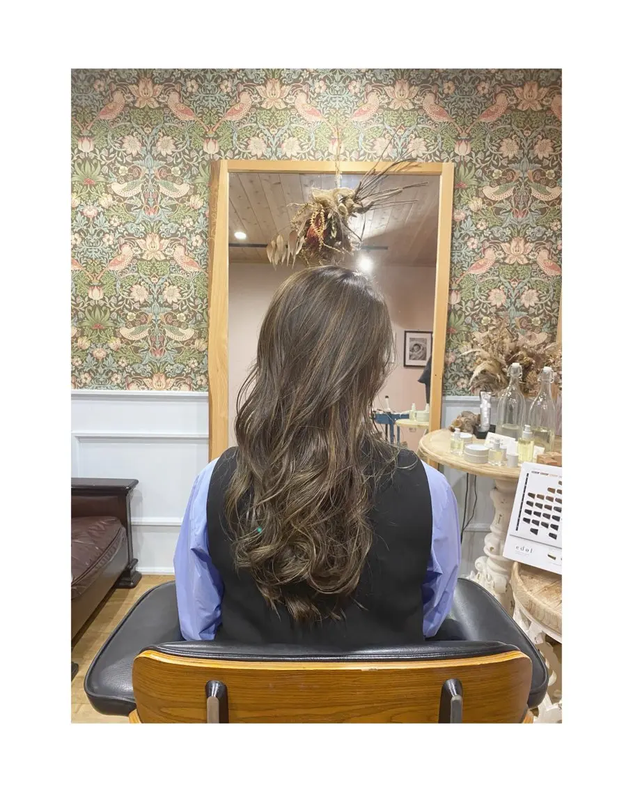 ロング Asuka Mabuchiのヘアスタイル