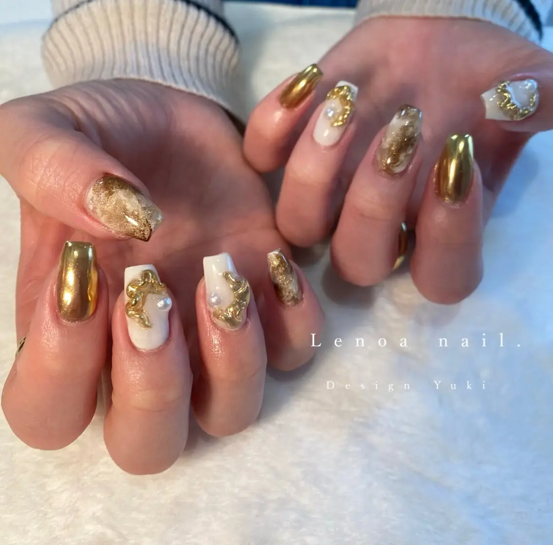 ネイル ハンドネイル Tielu Yukiのネイルデザイン