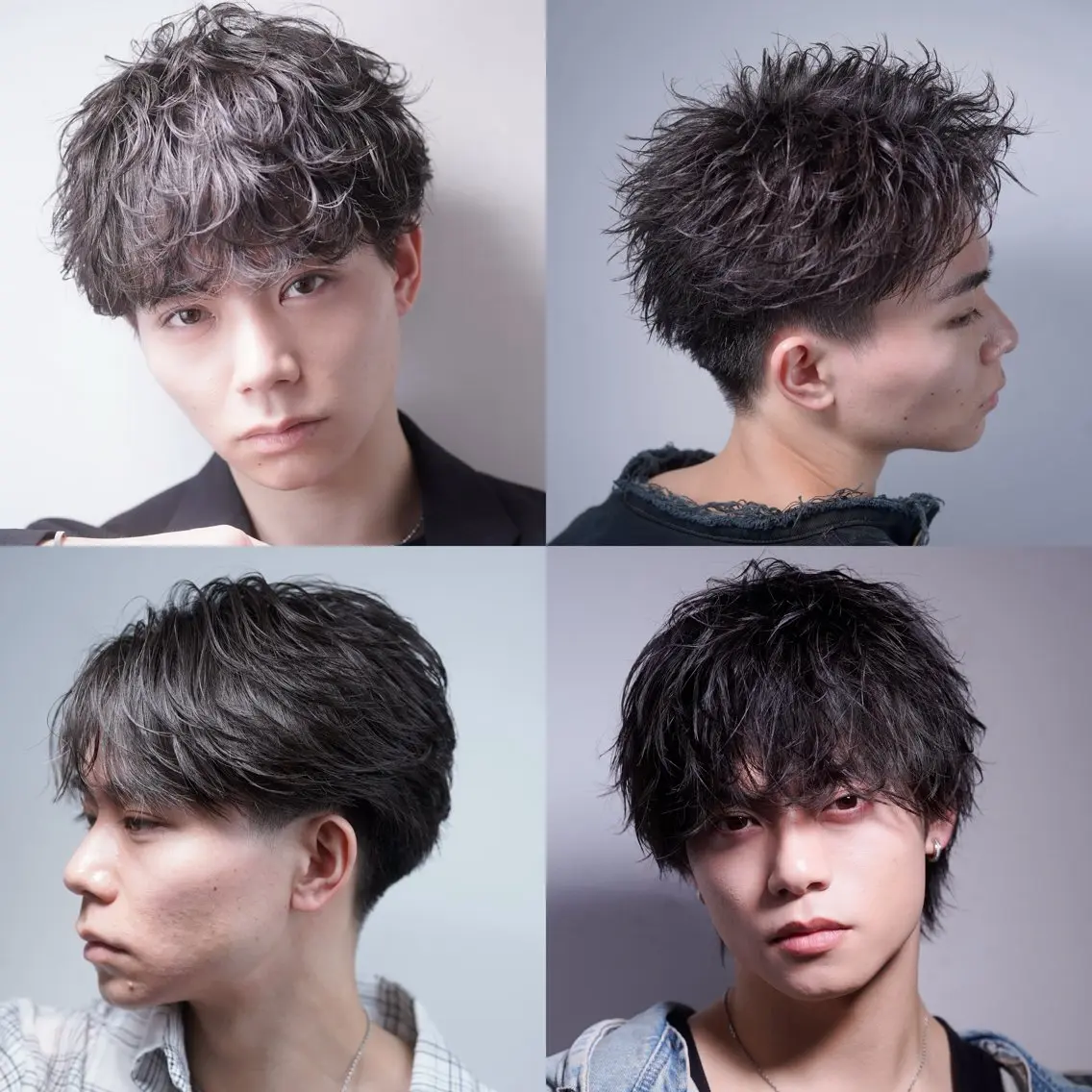 人気NO.1メンズ似合わせカット+選べるパーマ【波巻き・ツイスパ・シャドウ】ケアトリートメント¥18200→¥14560の写真