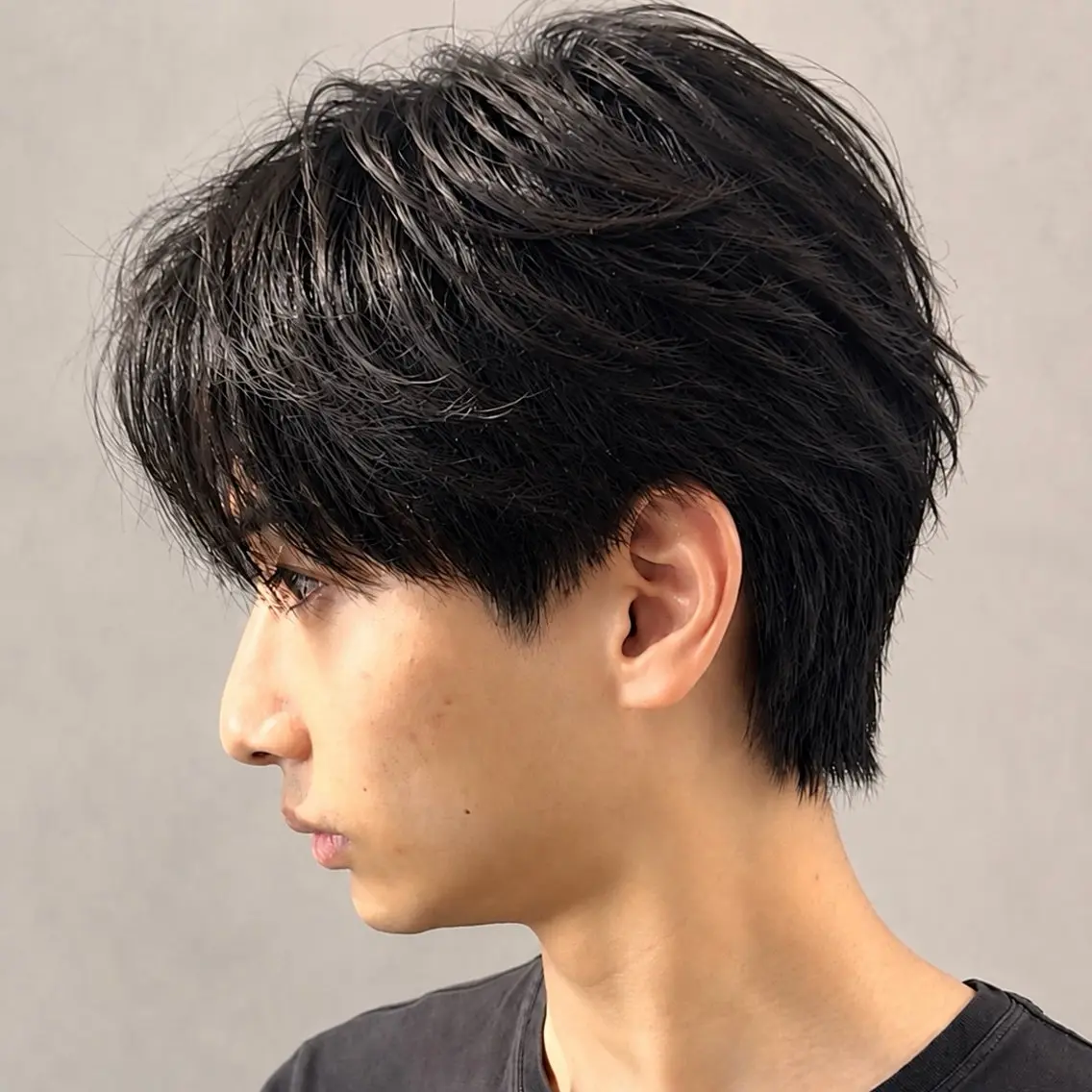 パーマ メンズ メンズパーマ ニュアンスパーマ カット パーマ メンズパーマ／ 福山駅前/安部真弘のヘアスタイル