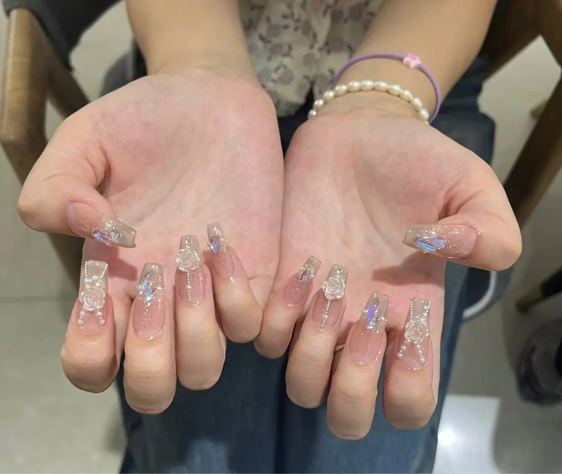 ネイル ハンドネイル ハンドケア 🍑 momo_nailのネイルデザイン