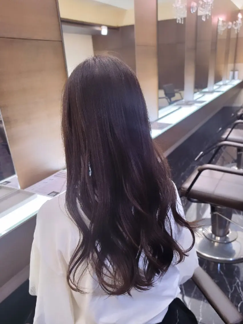 カラー 透明感カラー Log  nanaka🎀のヘアスタイル