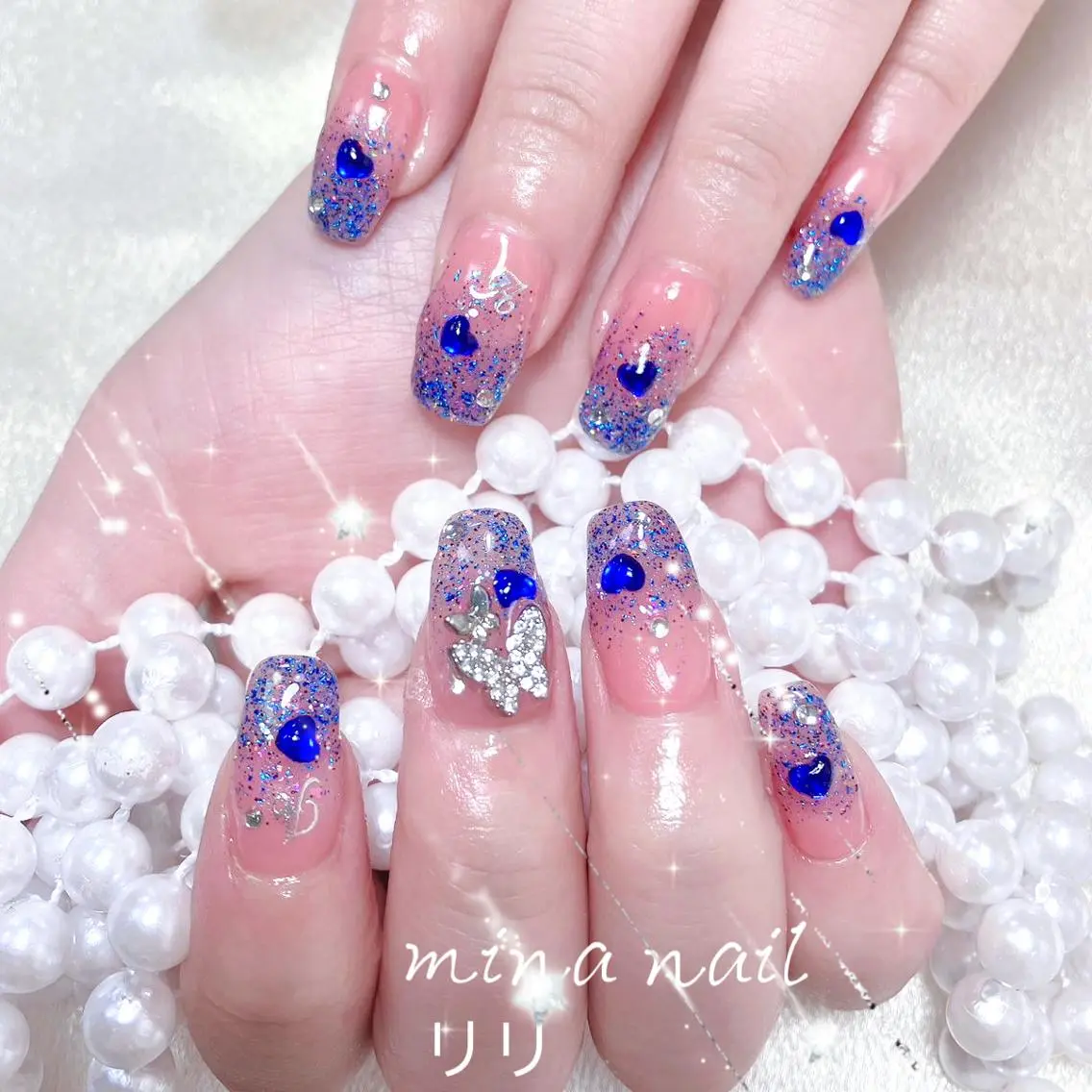 ネイル 🦋チップ長さだし 専門店🦋のネイルデザイン