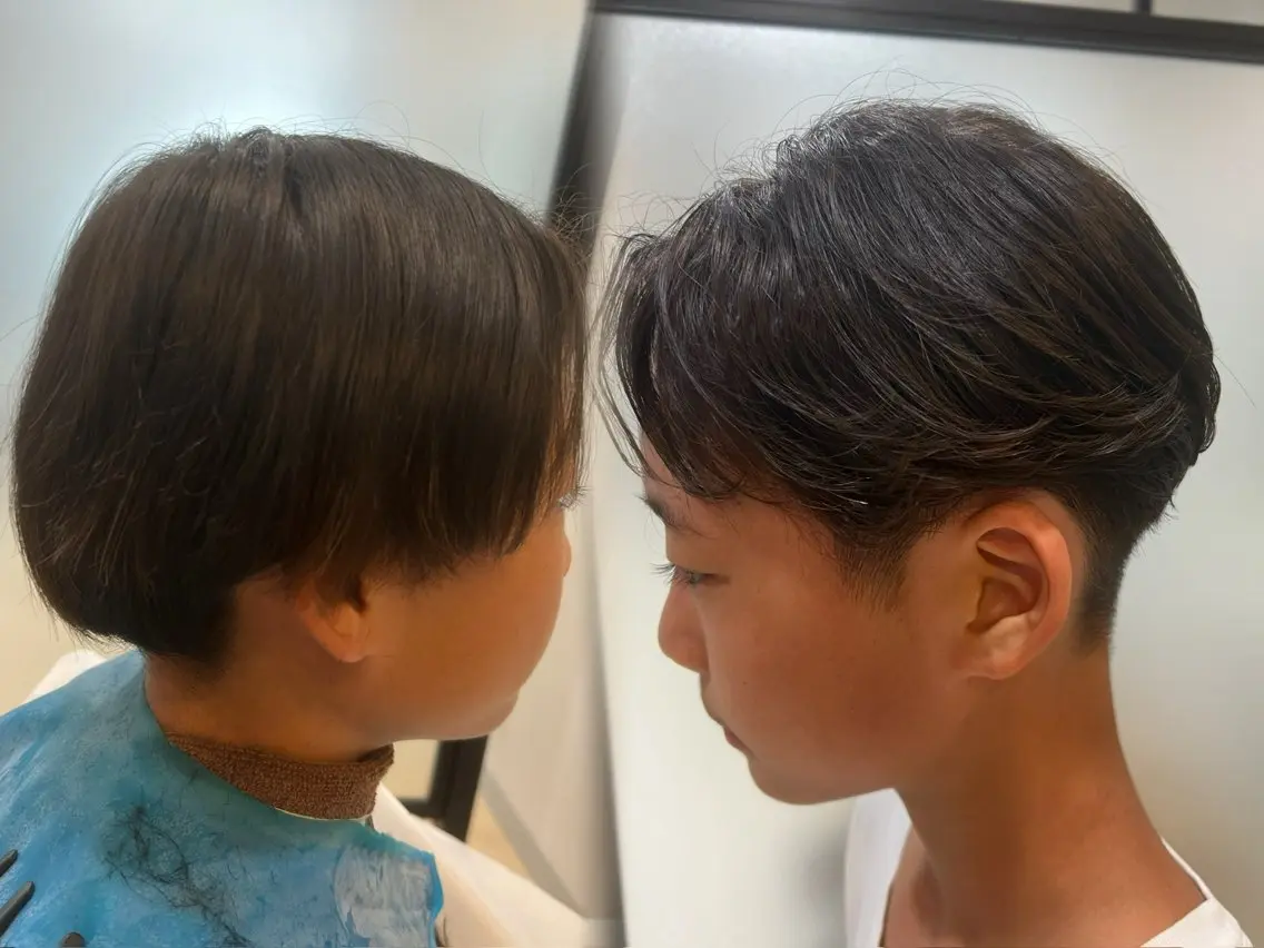 パーマ メンズ カット パーマ LiTA 友田未来のヘアスタイル