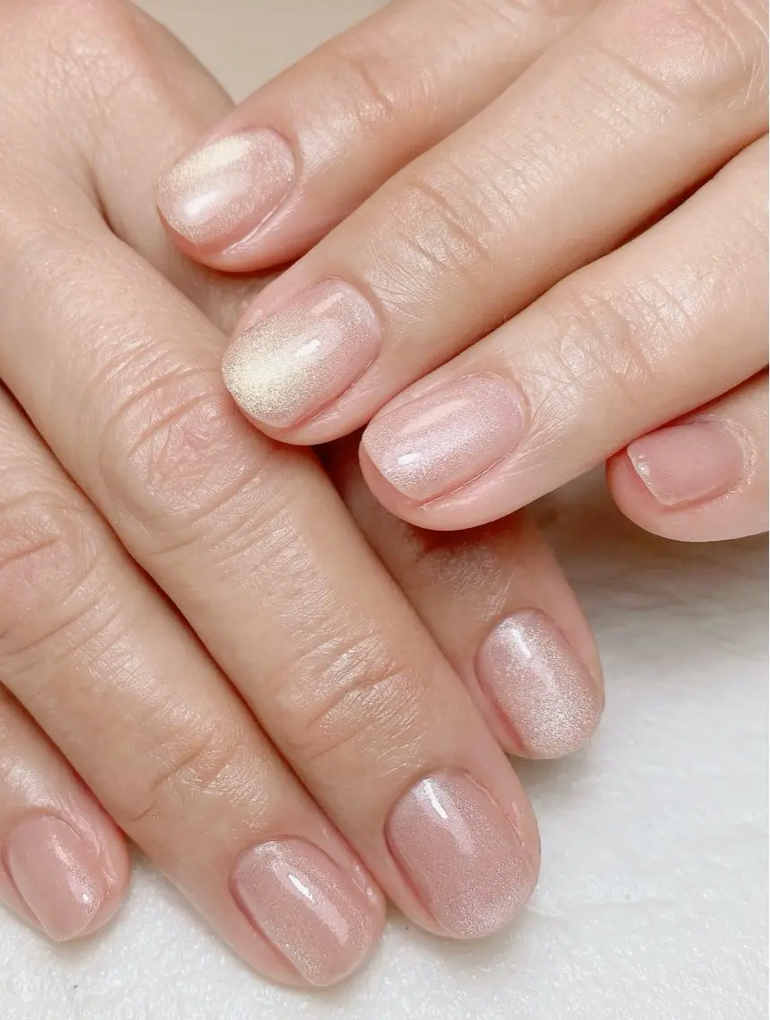 ネイル オフィスネイル シンプルネイル ハンドネイル Nail Salon K 🧸美爪育成のネイルデザイン