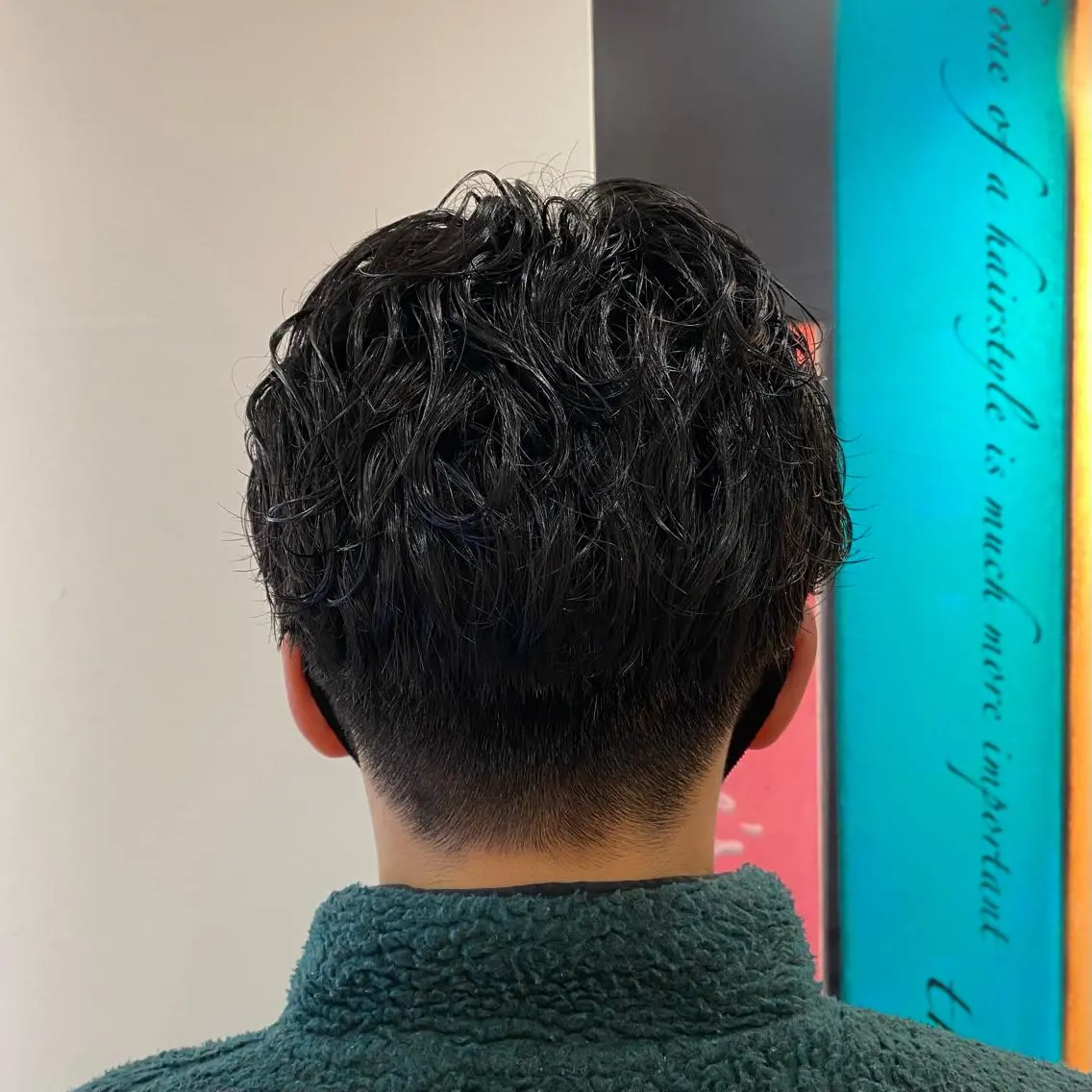 ショート パーマ メンズ カット パーマ 橋本 琉磨のヘアスタイル