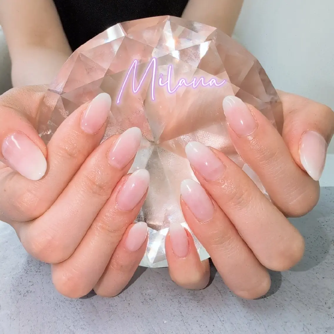 ネイル グラデーション ハンドネイル Milana 川瀬のネイルデザイン