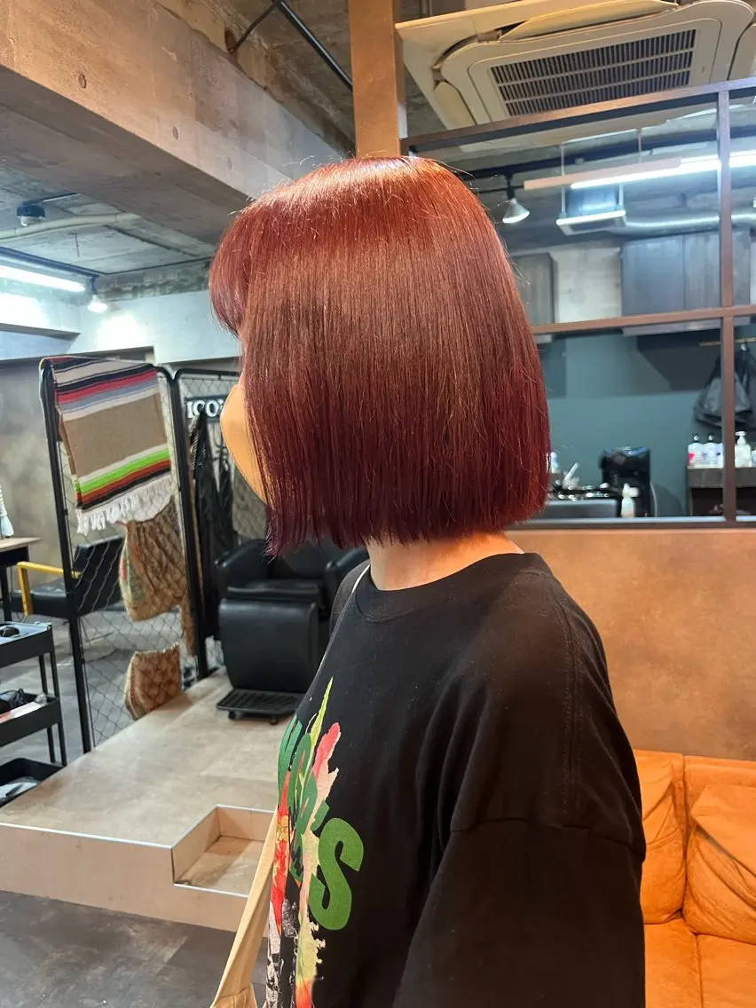 カラー ヘアカラー 博多/ハイトーン /syokoのヘアスタイル