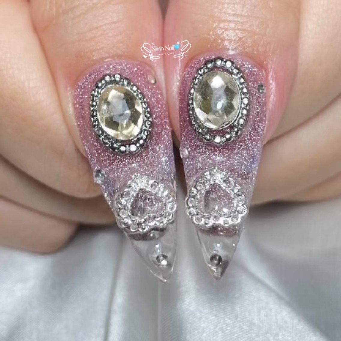 ネイル チークネイル 桜ネイル 長さ出し フットネイル ジェルネイル ハンドネイル XIINHNAIL 船橋店 馬詰ちゃんのネイルデザイン