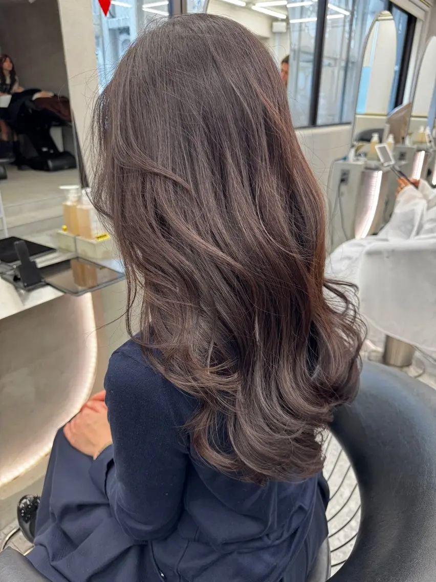 セミロング レイヤーカット 似合わせカット カット ヘアカラー トリートメント 顔周り🇰🇷ロンド レイヤー✨カジワラのヘアスタイル