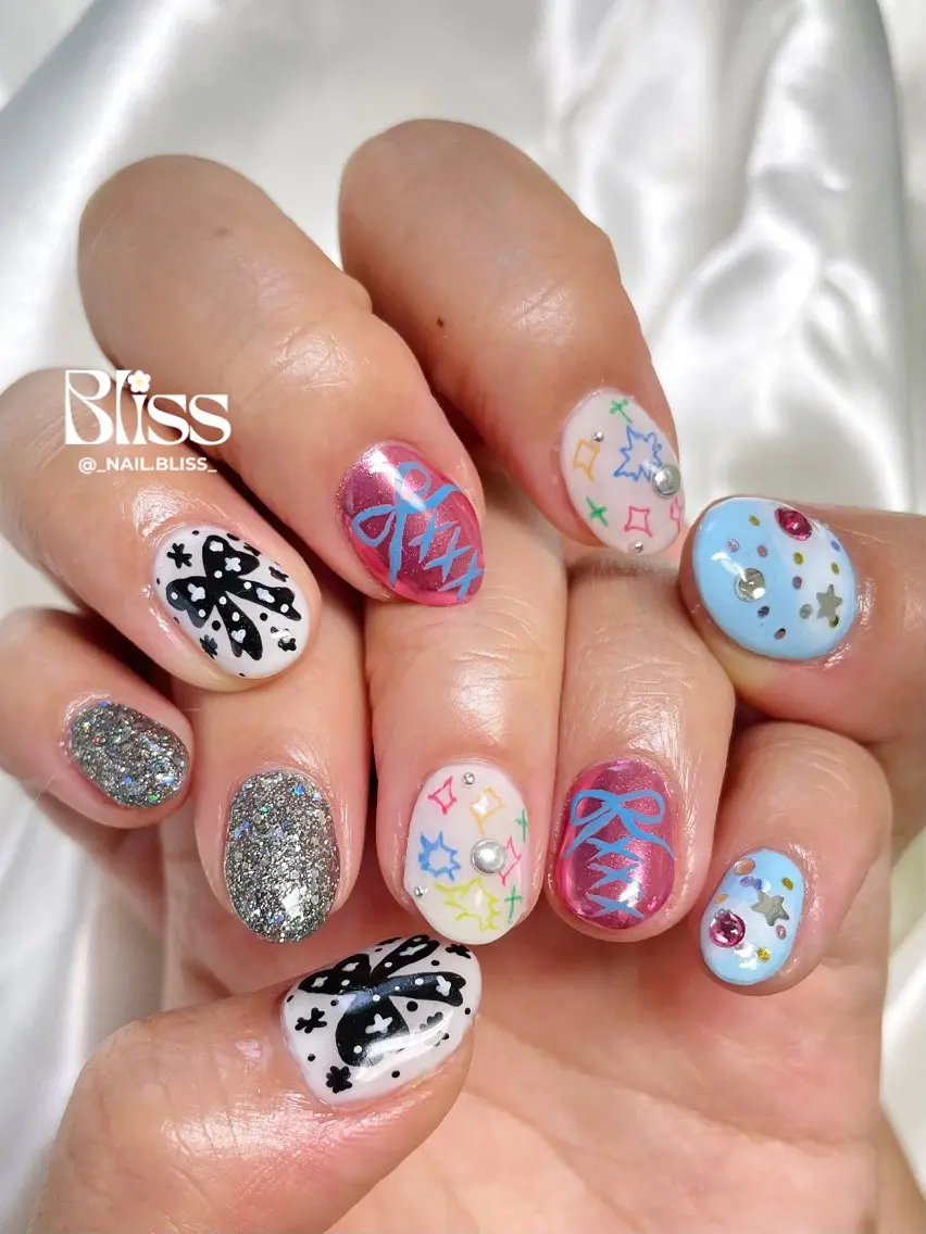ネイル 持ち込み ハンドネイル NAIL BLISSのネイルデザイン