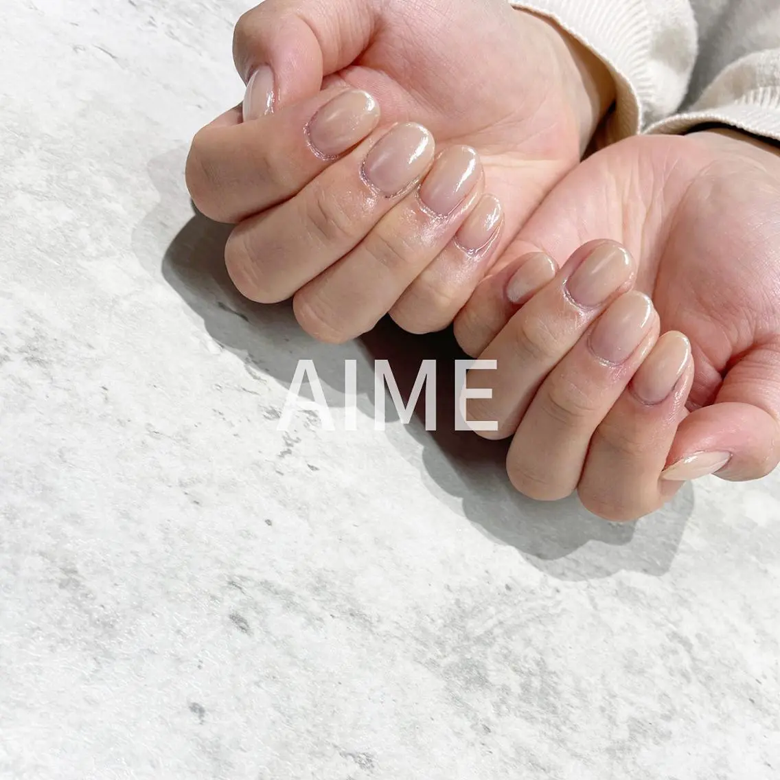 ネイル アートネイル ハンドネイル AIME （momo）のネイルデザイン