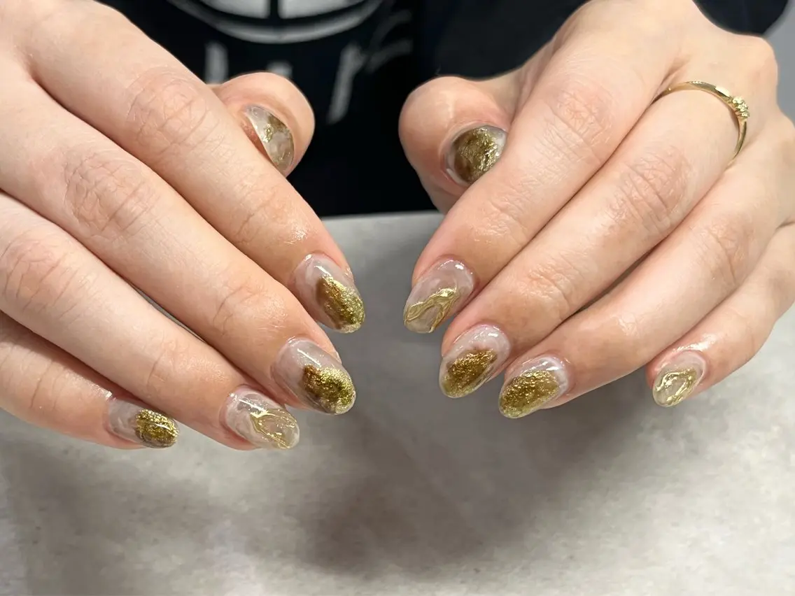 ネイル ニュアンスネイル Ray. Maayaのネイルデザイン