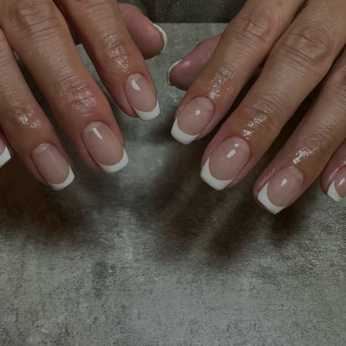 ネイル フレンチネイル ハンドネイル nailsalon nuit.のネイルデザイン
