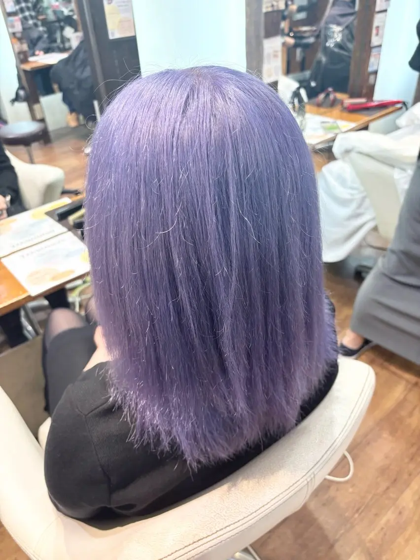 ロング カラー 【ハイトーン特化】 🦋森山陽向/大宮のヘアスタイル