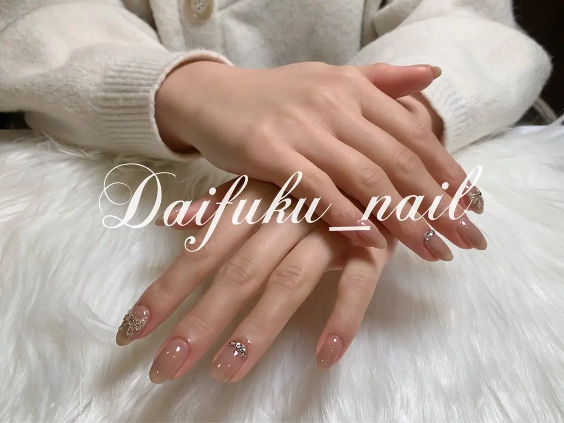 ロング Daifuku nailsのネイルデザイン