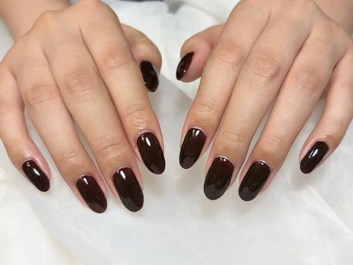 ネイル ワンカラーネイル Ouna NAIL haruのネイルデザイン