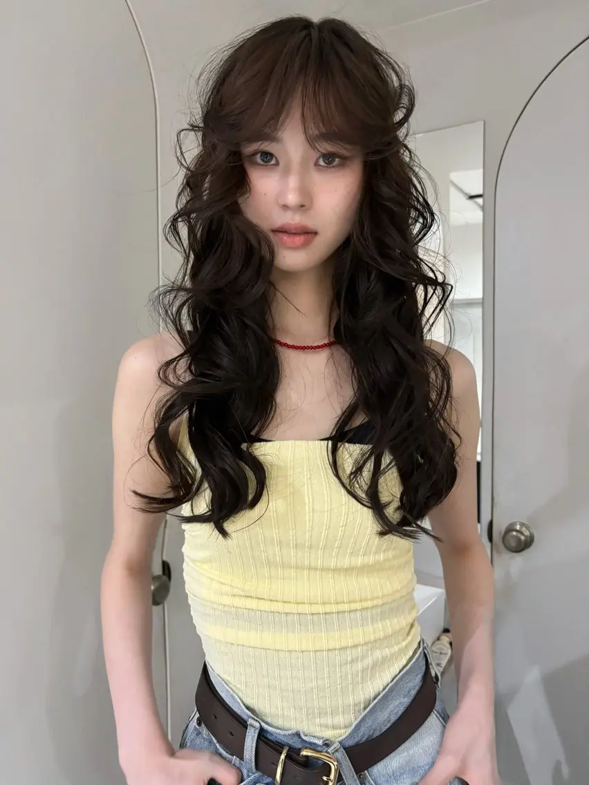 ロング ロング kanon レイヤー・ボブのヘアスタイル