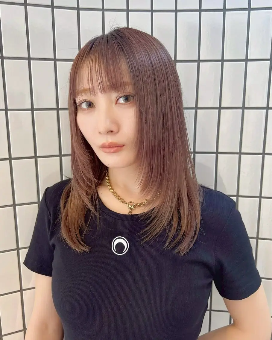 【透明感×艶髪】カラーの写真