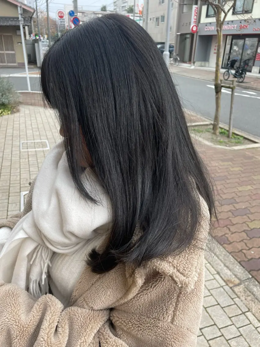セミロング カット トリートメント ヘッドスパ 髪質改善/ハイライト /🌈瀧澤夕花のヘアスタイル