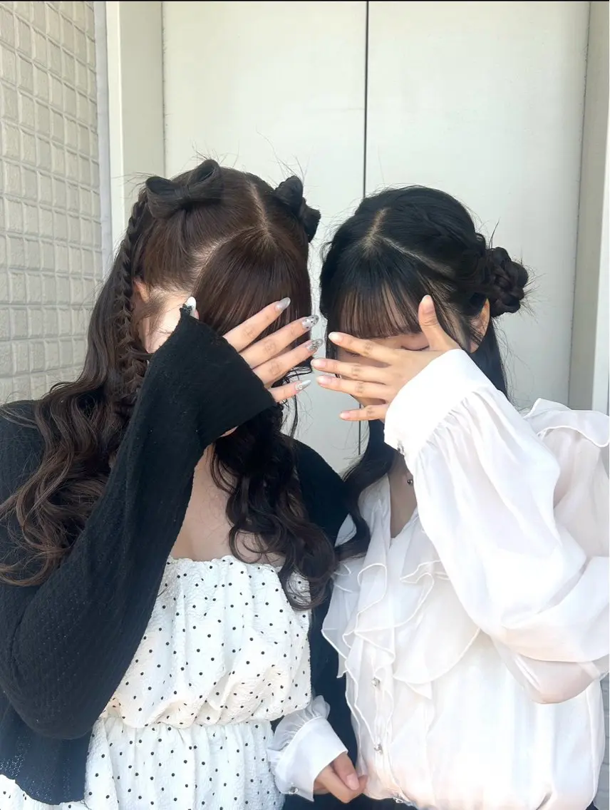 ヘアアレンジ ヘアセット 💖韓国ヘア/ハイト ーン💖mikotoのヘアスタイル