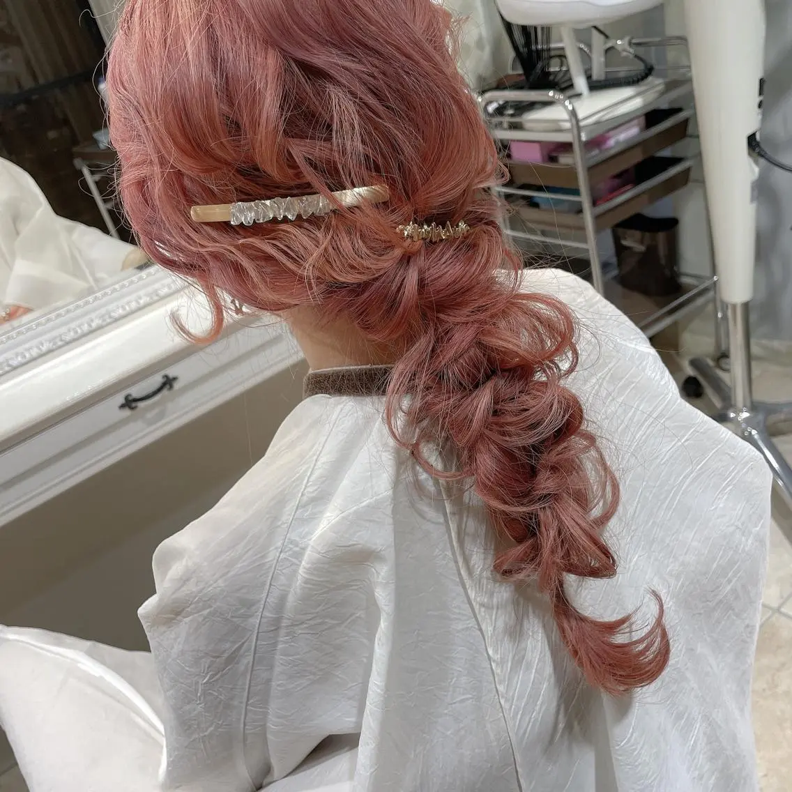 ヘアアレンジ ヘアセット 原 麻耶のヘアスタイル