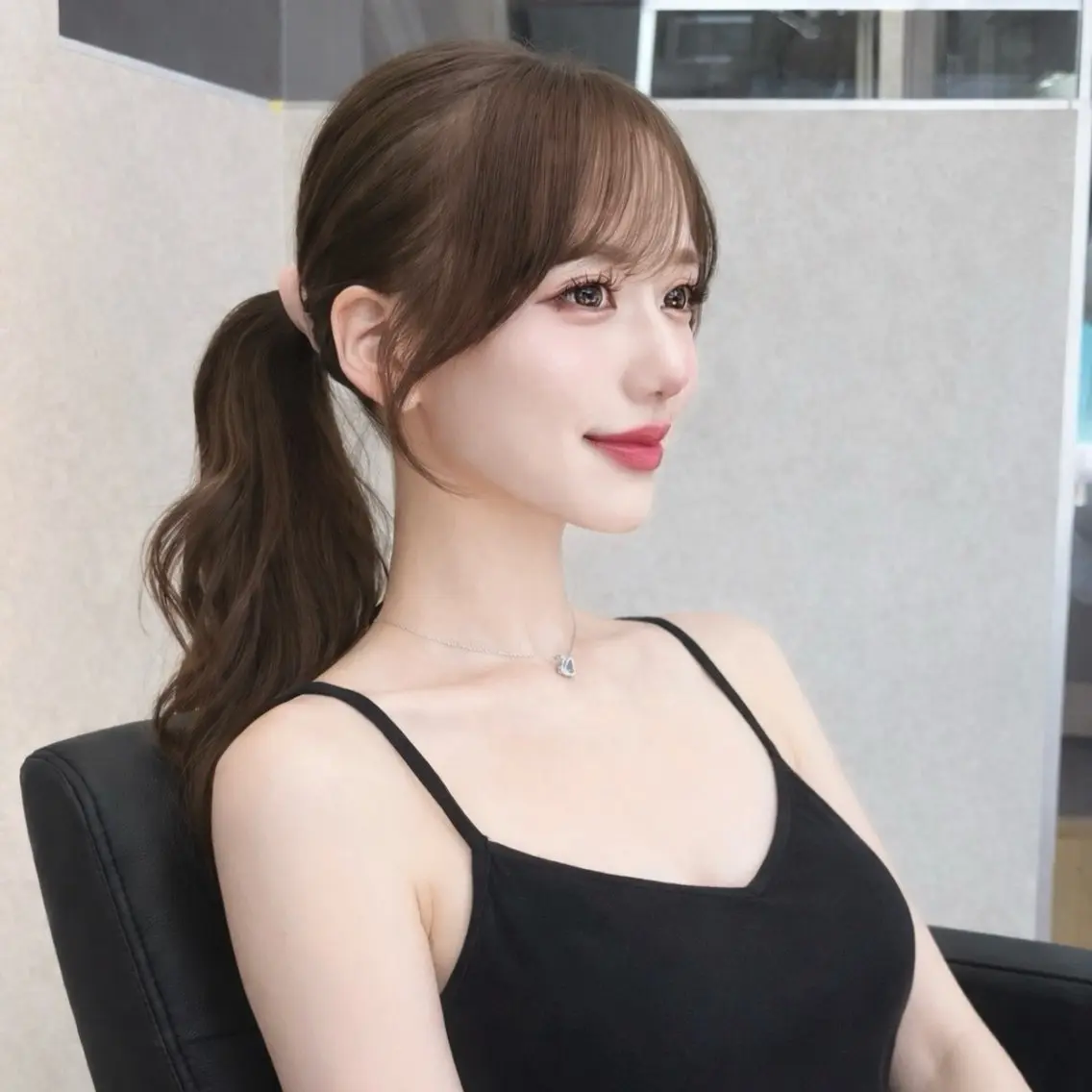ロング カット 艶髪🇰🇷髪質改善 🎀ikuno🎀のヘアスタイル