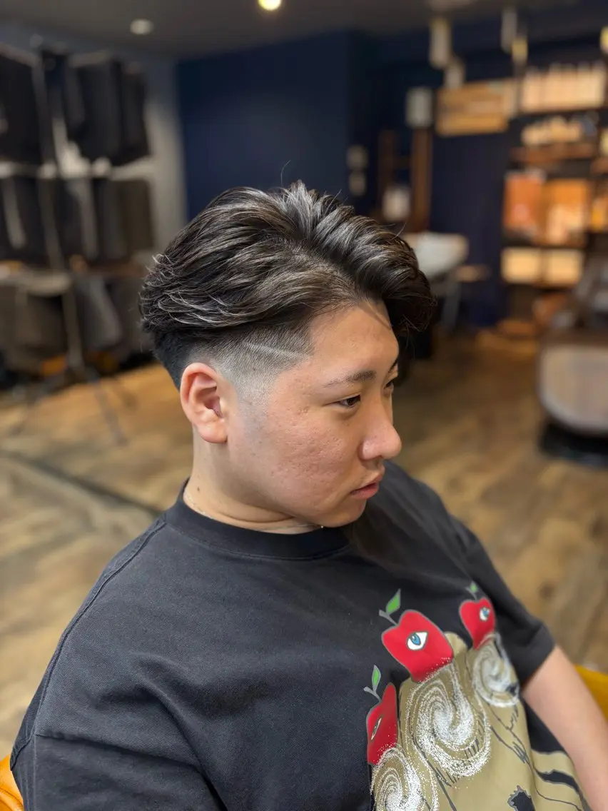 パーマ メンズ 後藤 慶斗のヘアスタイル