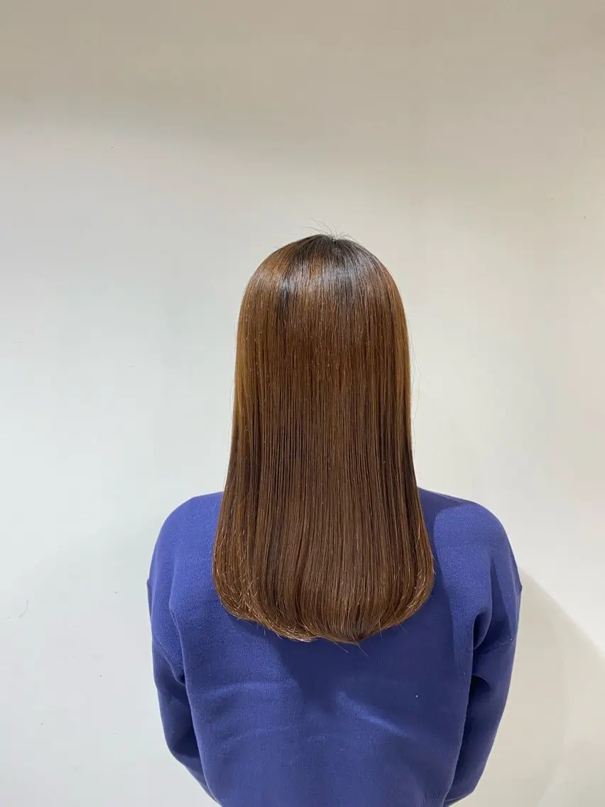 ロング カットモデル 🦋‪熊田 史織のヘアスタイル